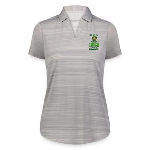 St. Patrick’s Day Dog T-Shirt – We’re All Irish - Augusta Sportswear Ladies` Pursuit Polo