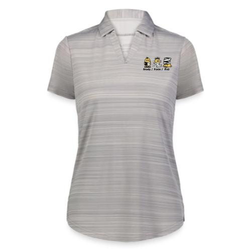 Funny Student Study Panic Fail Back To School - Augusta Sportswear Ladies` Pursuit Polo