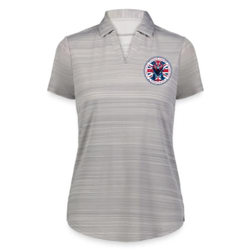 England Lion Emblem T Shirt, Flag Pride Gift - Augusta Sportswear Ladies` Pursuit Polo