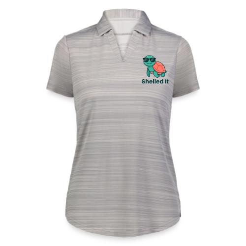 Funny Turtle Sunglasses Shelled It Cute Gift - Augusta Sportswear Ladies` Pursuit Polo