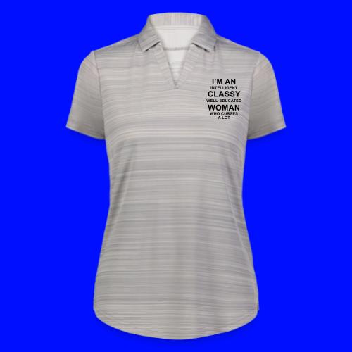 I'm an Intelligent classy well-educated woman who - Augusta Sportswear Ladies` Pursuit Polo