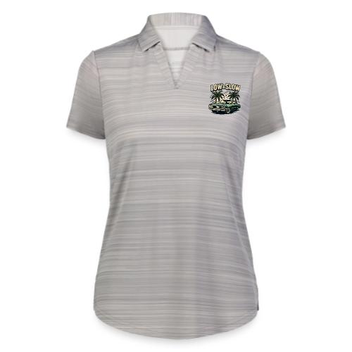 Classic Lowrider Car | Low & Slow Retro T-Shirt - Augusta Sportswear Ladies` Pursuit Polo
