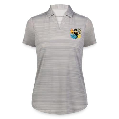 Anime Elemental Warriors | Fire, Water, Lightning - Augusta Sportswear Ladies` Pursuit Polo