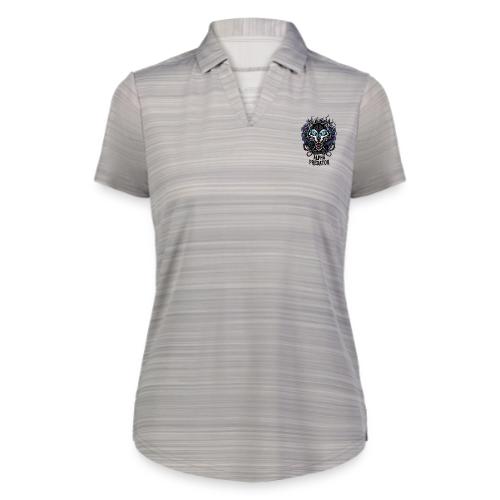 Alpha Predator Wolf Fierce Neon Eyes - Augusta Sportswear Ladies` Pursuit Polo