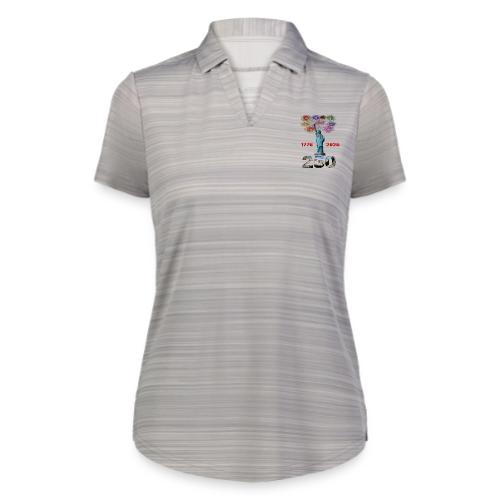 1776 - 2026 | 250 Years USA | Fireworks - Augusta Sportswear Ladies` Pursuit Polo