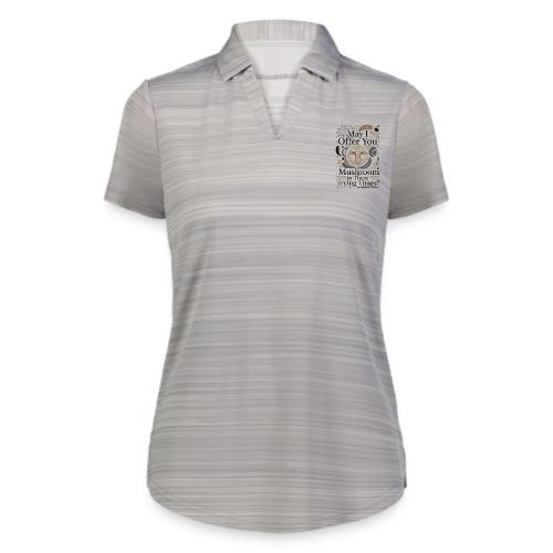 Mushroom in These Trying Times T-Shirt - Augusta Sportswear Ladies` Pursuit Polo