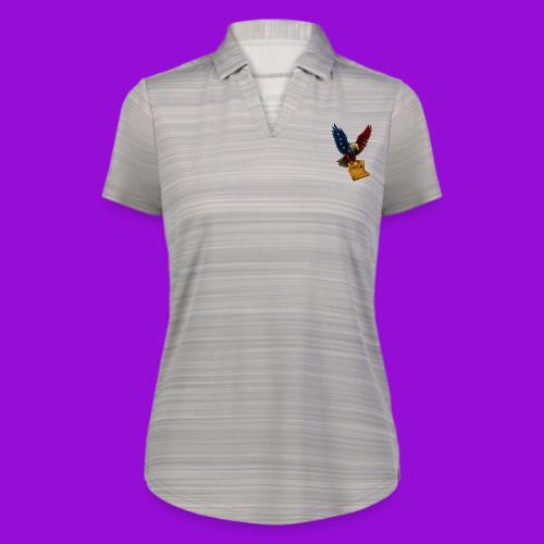Bill of Rights Bald Eagle - Augusta Sportswear Ladies` Pursuit Polo