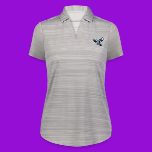Silver Blue Jay in Flight - Augusta Sportswear Ladies` Pursuit Polo