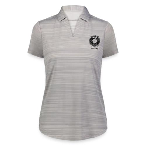 Peace & Joy T-Shirt | Minimalist Elegant Christmas - Augusta Sportswear Ladies` Pursuit Polo