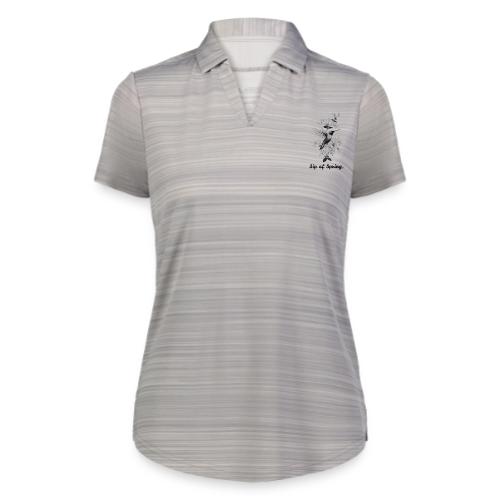 Hummingbird T-Shirt, Honeysuckle Vine - Augusta Sportswear Ladies` Pursuit Polo