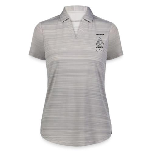 My Resting Face Is My Christmas Spirit T-Shirt - Augusta Sportswear Ladies` Pursuit Polo