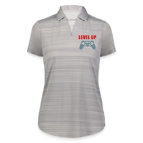 Level Up Gamer Controller Apparel - Augusta Sportswear Ladies` Pursuit Polo