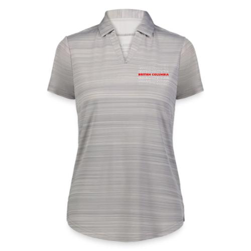 British Columbia Bold - Augusta Sportswear Ladies` Pursuit Polo