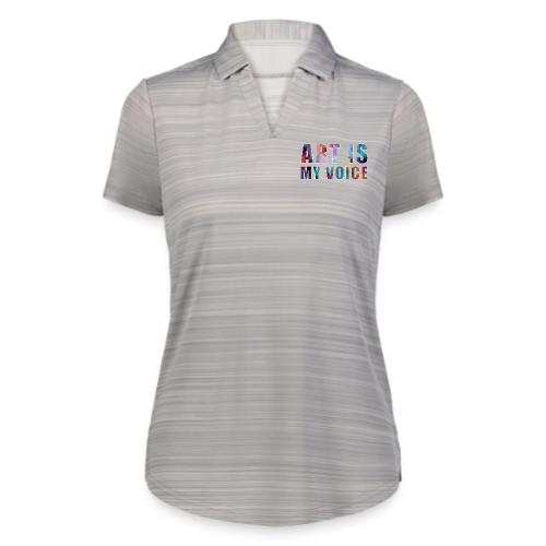 Art Is My Voice - Augusta Sportswear Ladies` Pursuit Polo