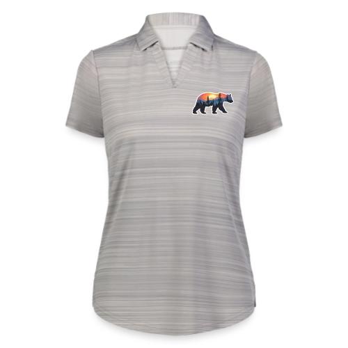 Mountain Spirit Bear - Augusta Sportswear Ladies` Pursuit Polo