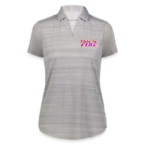 This Is Fine - Augusta Sportswear Ladies` Pursuit Polo
