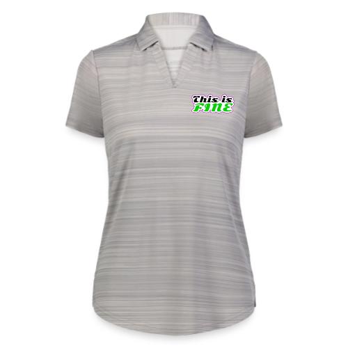 This Is Fine Balance - Augusta Sportswear Ladies` Pursuit Polo