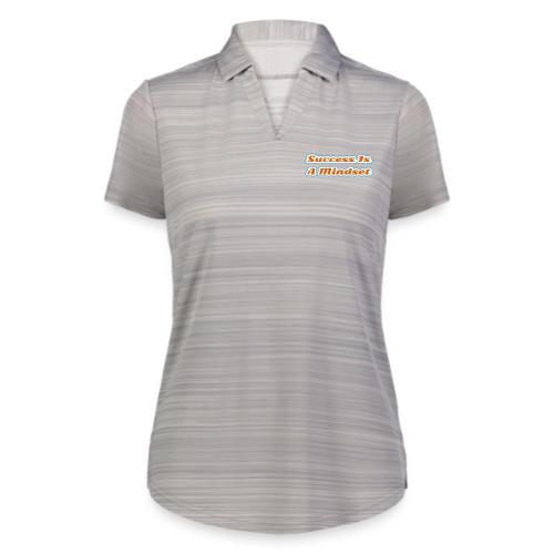 Success Is a Mindset — Motivational Glow Script - Augusta Sportswear Ladies` Pursuit Polo