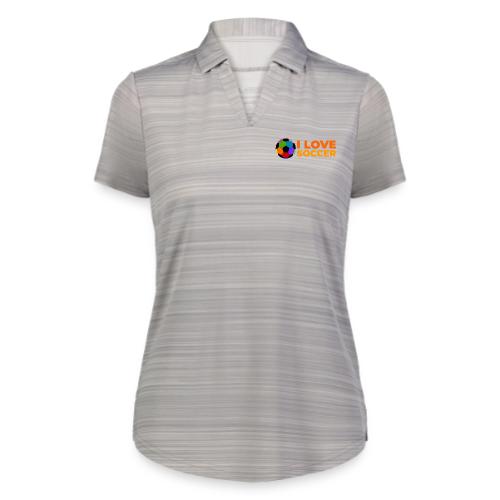 I Love Soccer - Augusta Sportswear Ladies` Pursuit Polo