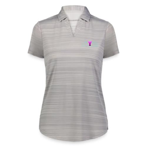Letter Y – Capital Varsity Alphabet Monogram - Augusta Sportswear Ladies` Pursuit Polo
