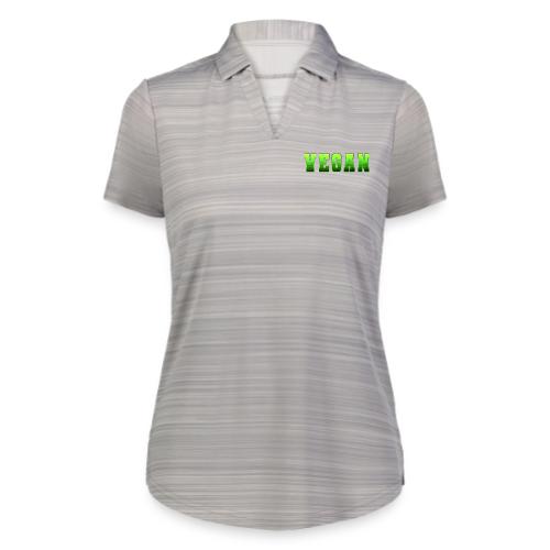 Green Wave Vegan - Augusta Sportswear Ladies` Pursuit Polo