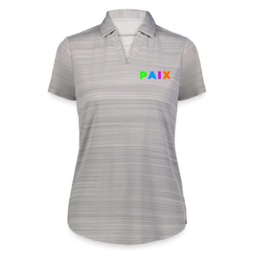 Peace in Colour - Augusta Sportswear Ladies` Pursuit Polo