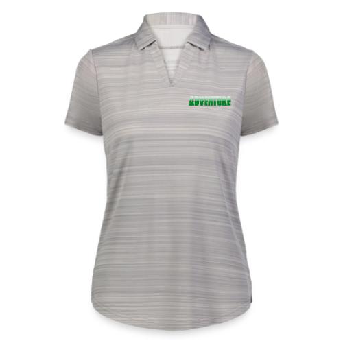 Adventure Typography Design for Apparel - Augusta Sportswear Ladies` Pursuit Polo