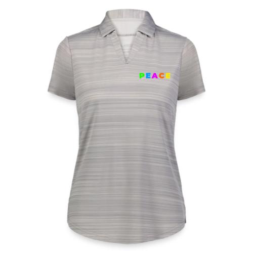 Peace in Every Color - Augusta Sportswear Ladies` Pursuit Polo