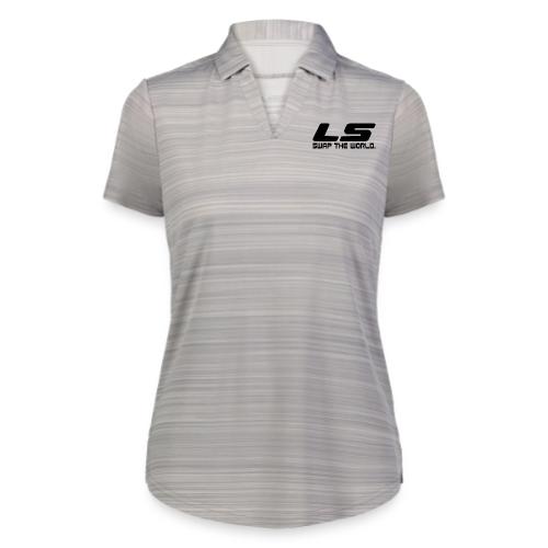 LS Swap The WORLD (Back and Front) - Augusta Sportswear Ladies` Pursuit Polo