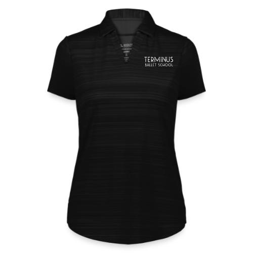 School Logo (white text) - Augusta Sportswear Ladies` Pursuit Polo