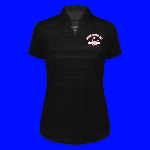 LONE STAR BRAZILIAN JIU-JITSU - Red and white - Augusta Sportswear Ladies` Pursuit Polo