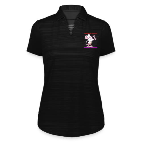 Cheese Lifter 3000 | Funny Gym Rat Mouse tshirt - Augusta Sportswear Ladies` Pursuit Polo