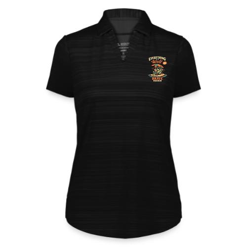 Everything Is A Wolf – Retro Chill - Augusta Sportswear Ladies` Pursuit Polo