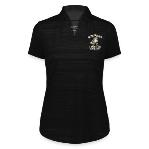 Sometimes I Just Be Fartin Funny Frog Shirt - Augusta Sportswear Ladies` Pursuit Polo