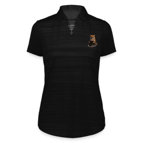 Cool Red Fox Wearing Sunglasses Drinking Coffee - Augusta Sportswear Ladies` Pursuit Polo