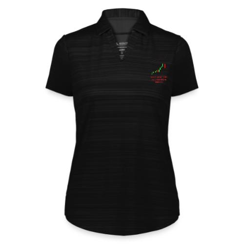 Technical Analysis Trading T-Shirt| Sarcastic - Augusta Sportswear Ladies` Pursuit Polo