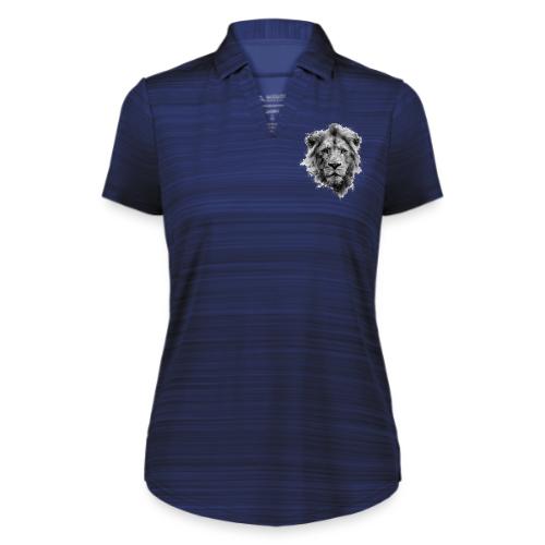Lion: Monochrome King - Augusta Sportswear Ladies` Pursuit Polo