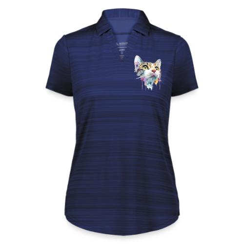 Chromatic Cat Splash - Augusta Sportswear Ladies` Pursuit Polo