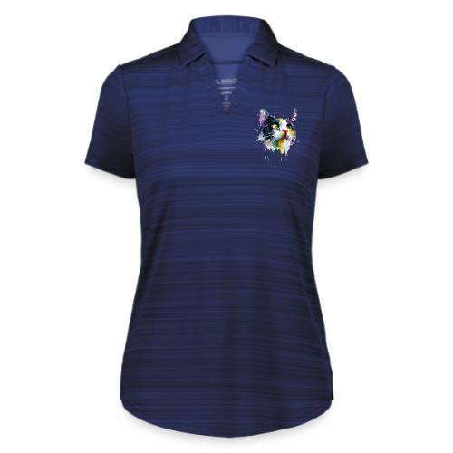 Cat: Painted Purr Expression - Augusta Sportswear Ladies` Pursuit Polo