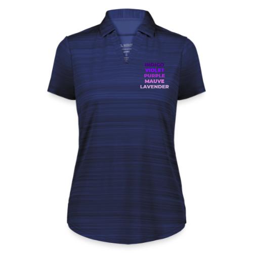 Shades of Purple - Augusta Sportswear Ladies` Pursuit Polo