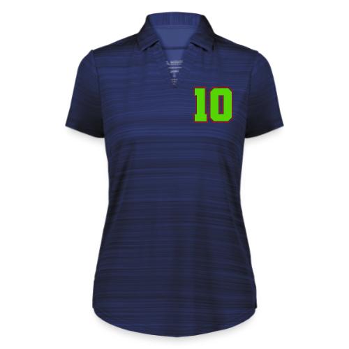 The Magic Number 10 - Augusta Sportswear Ladies` Pursuit Polo