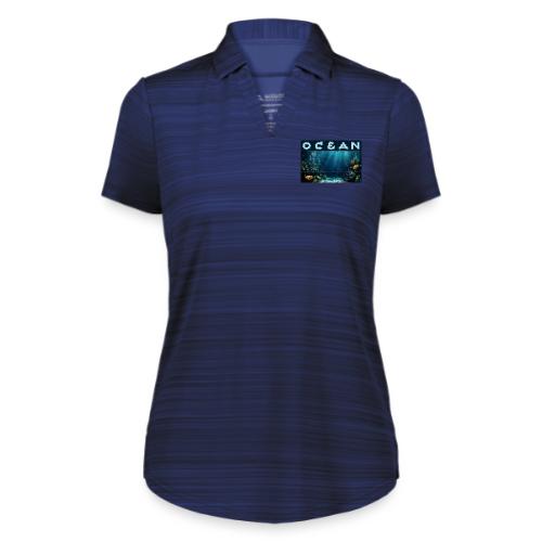 Ocean: Rainbow Reef Life - Augusta Sportswear Ladies` Pursuit Polo