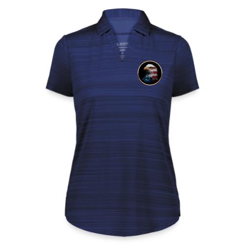 USA: Liberty Emblem - Augusta Sportswear Ladies` Pursuit Polo
