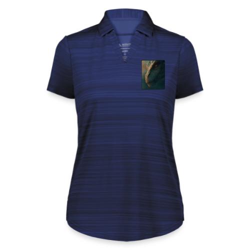 Golden Eye Dragon Close-Up Design - Augusta Sportswear Ladies` Pursuit Polo