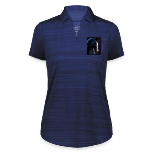 Noble Horse Cinematic Portrait Design - Augusta Sportswear Ladies` Pursuit Polo