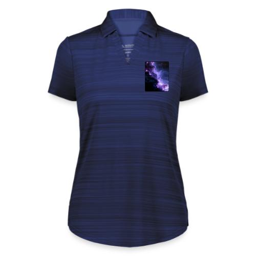 Purple Nebula Space Design - Augusta Sportswear Ladies` Pursuit Polo