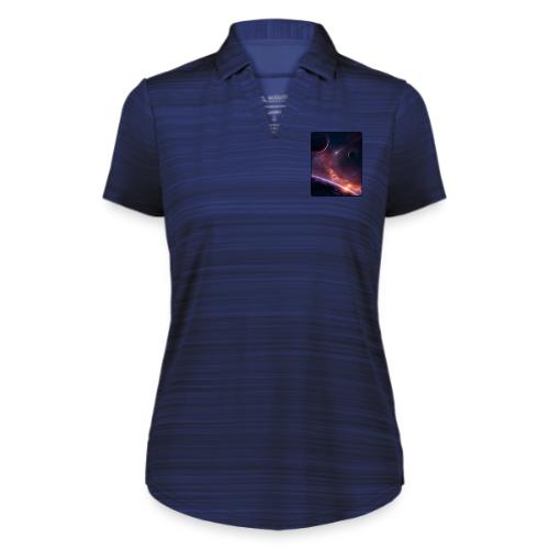 Cosmic Sunset Nebula Space Art - Augusta Sportswear Ladies` Pursuit Polo