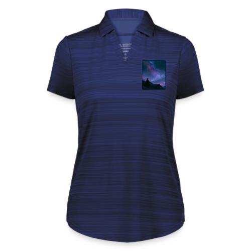 Stargazer Nebula Night Sky Art - Augusta Sportswear Ladies` Pursuit Polo