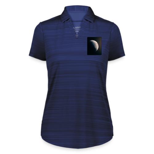 Crescent Moon Celestial Artwork - Augusta Sportswear Ladies` Pursuit Polo
