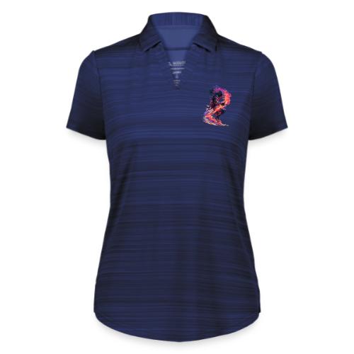 Flaming Ninja Warrior Fantasy Design - Augusta Sportswear Ladies` Pursuit Polo